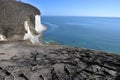 Famous white cliffs Rugen