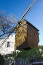 Famous windmill on Monmartre, Paris, France