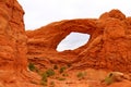 Famous Windows arch in the Arches National park, Utah Royalty Free Stock Photo