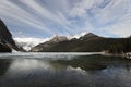 Famous wonderful Lake Louise landscape, Banff National Park, Alberta, Canada Royalty Free Stock Photo