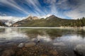 Famous wonderful Lake Louise landscape, Banff National Park, Alberta, Canada Royalty Free Stock Photo