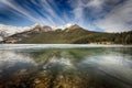 Famous wonderful Lake Louise landscape, Banff National Park, Alberta, Canada Royalty Free Stock Photo