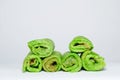 Famous "kuih ketayap" or dadar gulung Royalty Free Stock Photo