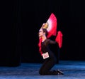 Red silk fan 2 -Chinese folk dance-Graduation Show of Dance Department