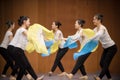 Fan Dance Relative-National Dance Posture Training