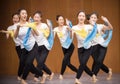Fan flower 3-National Dance Posture Training