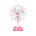 Fan object vector on white background,Isolated.