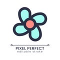 Fan pixel perfect RGB color ui icon