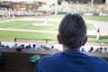 MLB Cactus League Spring Training Game Fan Royalty Free Stock Photo