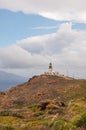 Fanari lighthouse in Mykonos Royalty Free Stock Photo