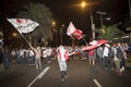 Fanaticism in Peru Peru vs. Chile Soccer.