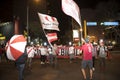 Fanaticism in Peru Peru vs. Chile Soccer.