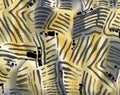 Fanciful Fashion Fabric Royalty Free Stock Photo