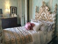 Fancy Bedroom In Casa Loma Canada Royalty Free Stock Photo