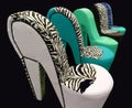 Fancy chair Royalty Free Stock Photo
