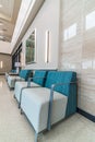 fancy clean hospital lobby just built