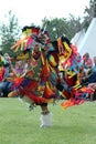 Fancy Dance - Powwow 2013 Royalty Free Stock Photo