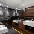 Fancy designed bathroom Royalty Free Stock Photo