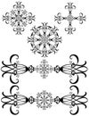 Fancy Detailed Decorations Art Royalty Free Stock Photo