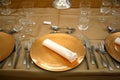 Fancy dinner set Royalty Free Stock Photo