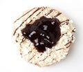 Fancy doughnut Blue Berry Royalty Free Stock Photo