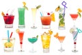 Fancy drink cocktails Royalty Free Stock Photo