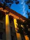 Fancy Greek Columns Royalty Free Stock Photo