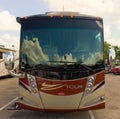 A fancy rv at camping world, fort myers