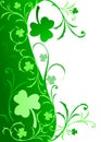 Fancy Shamrock Border