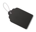 Fancy Slate Tag Royalty Free Stock Photo