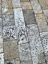 Fancy stone pavement