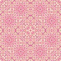 Ethnic floral motifs seamless pattern design