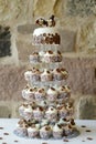 Fancy wedding cake