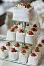 Fancy wedding cake Royalty Free Stock Photo