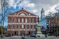 Faneuil Hall - Boston, Massachusetts, USA Royalty Free Stock Photo