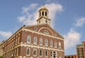 Faneuil Hall on the Freedom Trail in Boston, Massachusetts, New England, USA Royalty Free Stock Photo