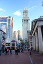 Faneuil Hall Marketplace - Boston Royalty Free Stock Photo