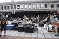 Boston Ma, 30th June: Faneuil Hall Marketplace from Downtown Boston in Massachusettes State of USA Royalty Free Stock Photo