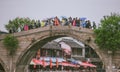 Fangsheng Bridge in Zhujiajiao Ancient Town, China