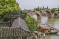 Fangsheng Bridge in Zhujiajiao Ancient Town, China