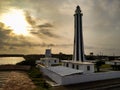 Fangyuan Lighthouse in Changhua Taiwan