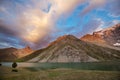 Fann mountains lake