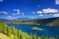 Fannette Island in Emerald Bay at Lake Tahoe, California, USA Royalty Free Stock Photo