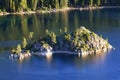 Fannette Island in Emerald Bay, Lake Tahoe, California, USA Royalty Free Stock Photo