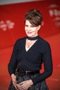 Fanny Ardant walk the red carpet during the 14th Rome Film Festival