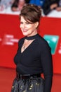 Fanny Ardant walk the red carpet during the 14th Rome Film Festival