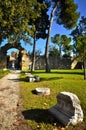 Fano is a popular seaside resort in the Marche region Royalty Free Stock Photo