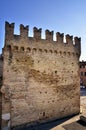 Fano is a popular seaside resort in the Marche region Royalty Free Stock Photo