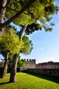 Fano is a popular seaside resort in the Marche region Royalty Free Stock Photo