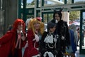 Fans in costume at an LA Anime Expo 2012